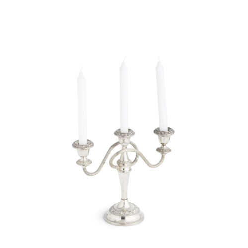 Silver Candelabra - Three Post