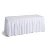 Table Skirt - White 3m