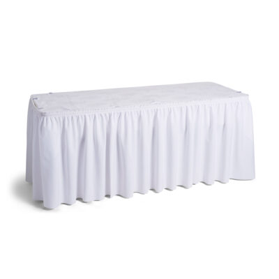 Table Skirt - White 3m
